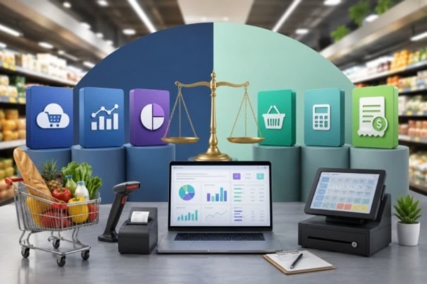 لیست جامع و مقایسه بهترین نرم‌افزار حسابداری سوپرمارکت و هایپرمارکت